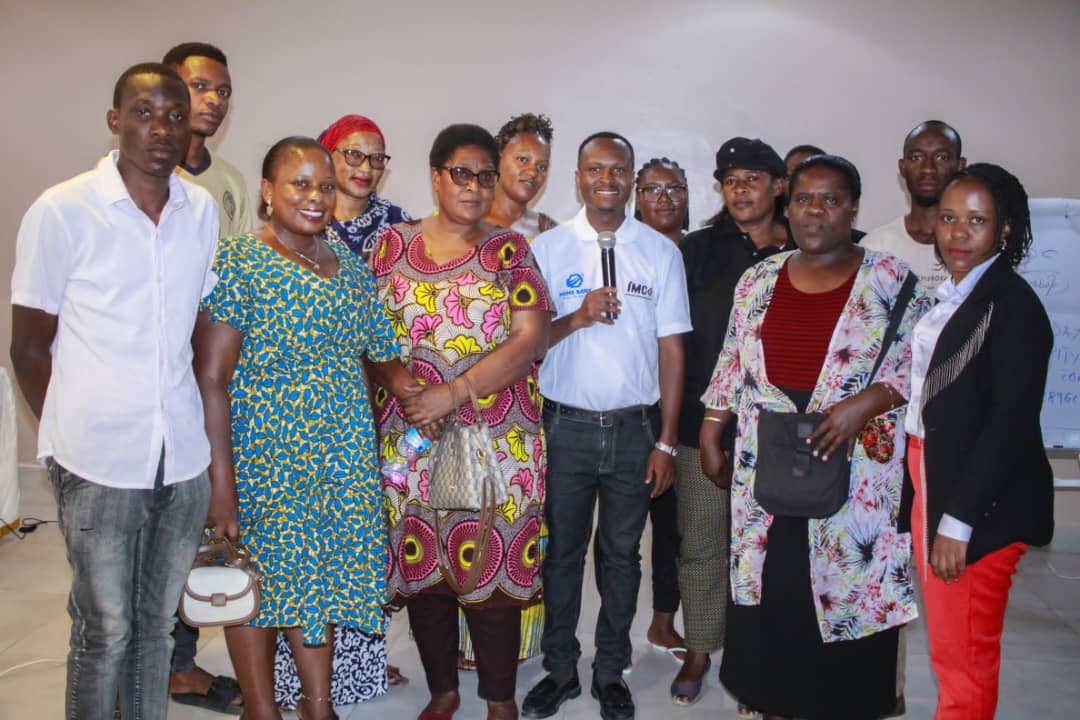 Woman working on a business